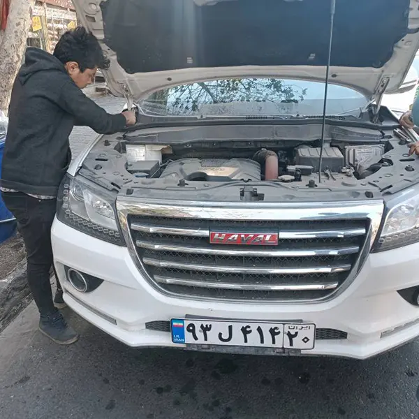باز کردن توری برف پاک کن شیشه جلو هاوال اچ 2