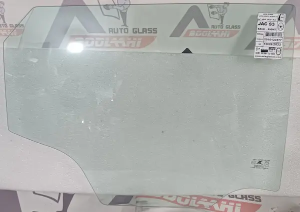 شیشه درب جلو جک s3