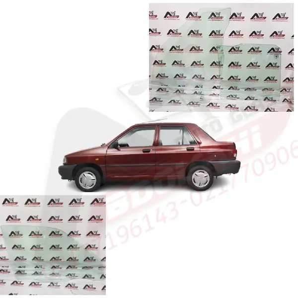 شیشه بغل پراید 131