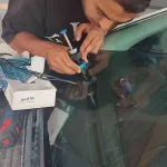 ترمیم شیشه اتومبیل ال نود