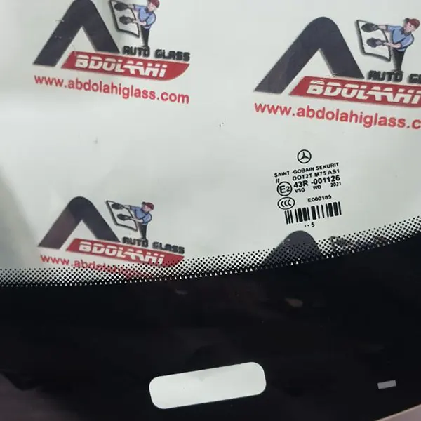 کد فنی شیشه جلو بنز e250