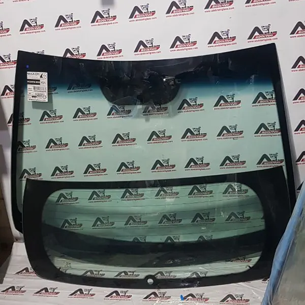 شیشه جلو و عقب پیکانتو در یک قاب