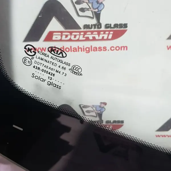 کد فنی شیشه جلو پیکانتو