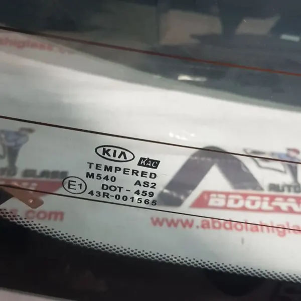 کد فنی شیشه عقب پیکانتو