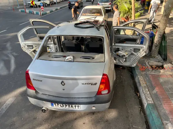 شیشه جلو ال 90 فابریک