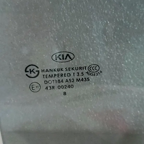 کد فنی شیشه درب عقب موهاوی