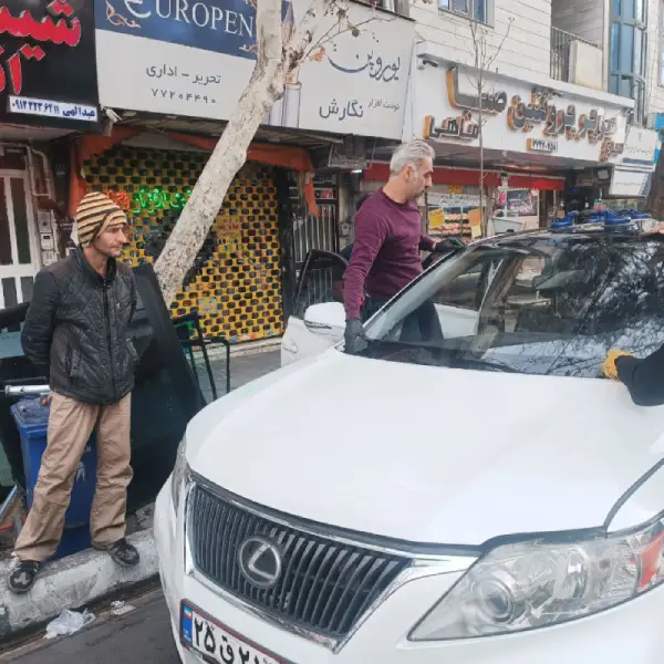 شیشه جلو لکسوس es250 (2)