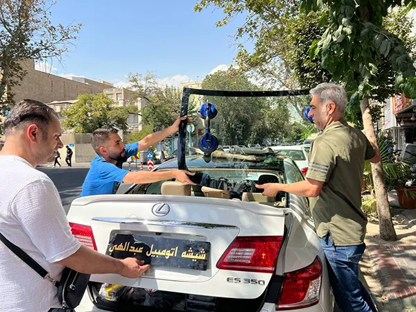 قیمت شیشه عقب لکسوس es350 اصلی