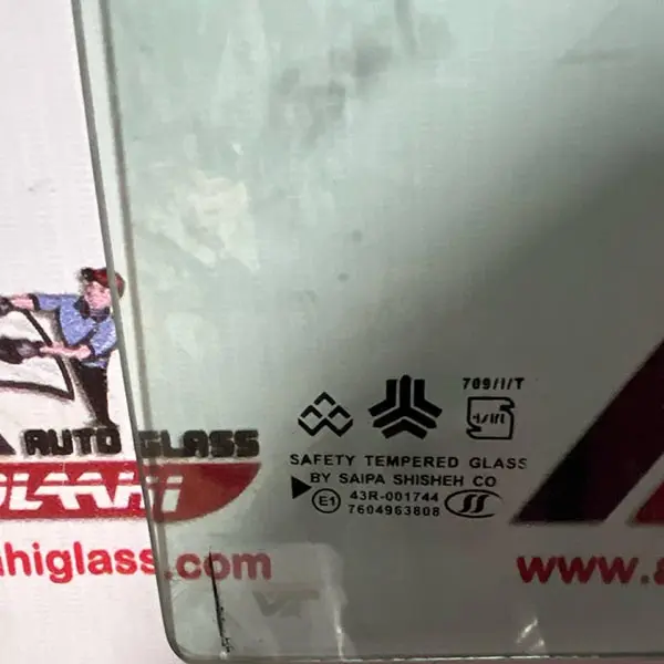 شیشه لچکی سایپا کوییک