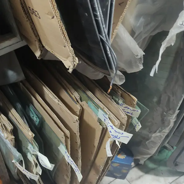 نصب شیشه بغل رنو سیمبل
