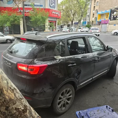 شیشه لچکی لیفان x70