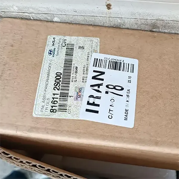 شیشه سانروف توسان tl اصلی