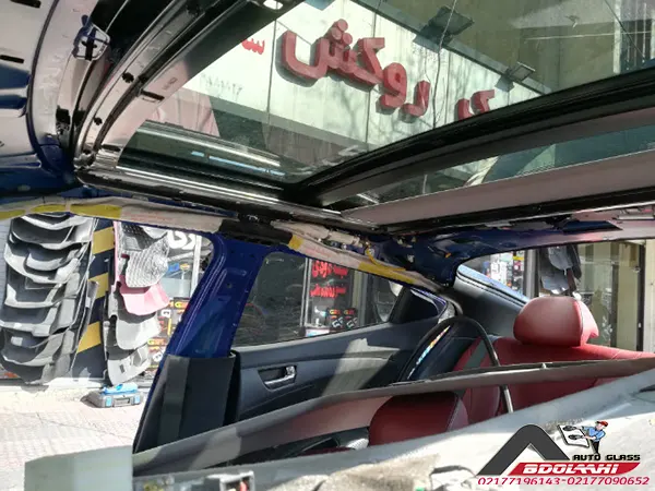 قیمت شیشه سانروف ولستر اصلی