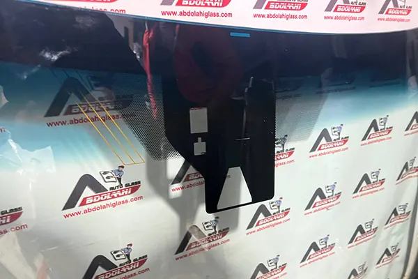 نصب شیشه جلو لکسوس nx250 اصلی