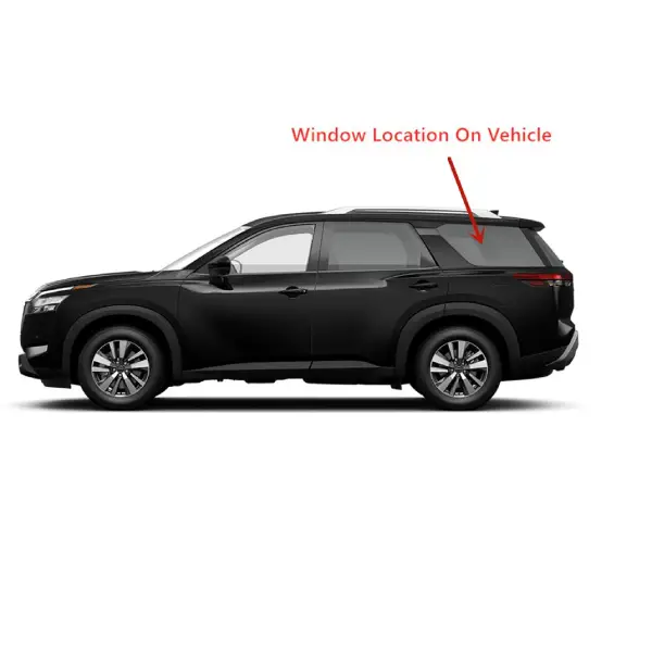 تعویض شیشه لچکی نیسان پت فایندر